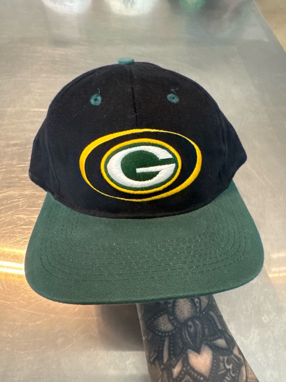 Vintage Green Bay Packers NFL Snapback Hat